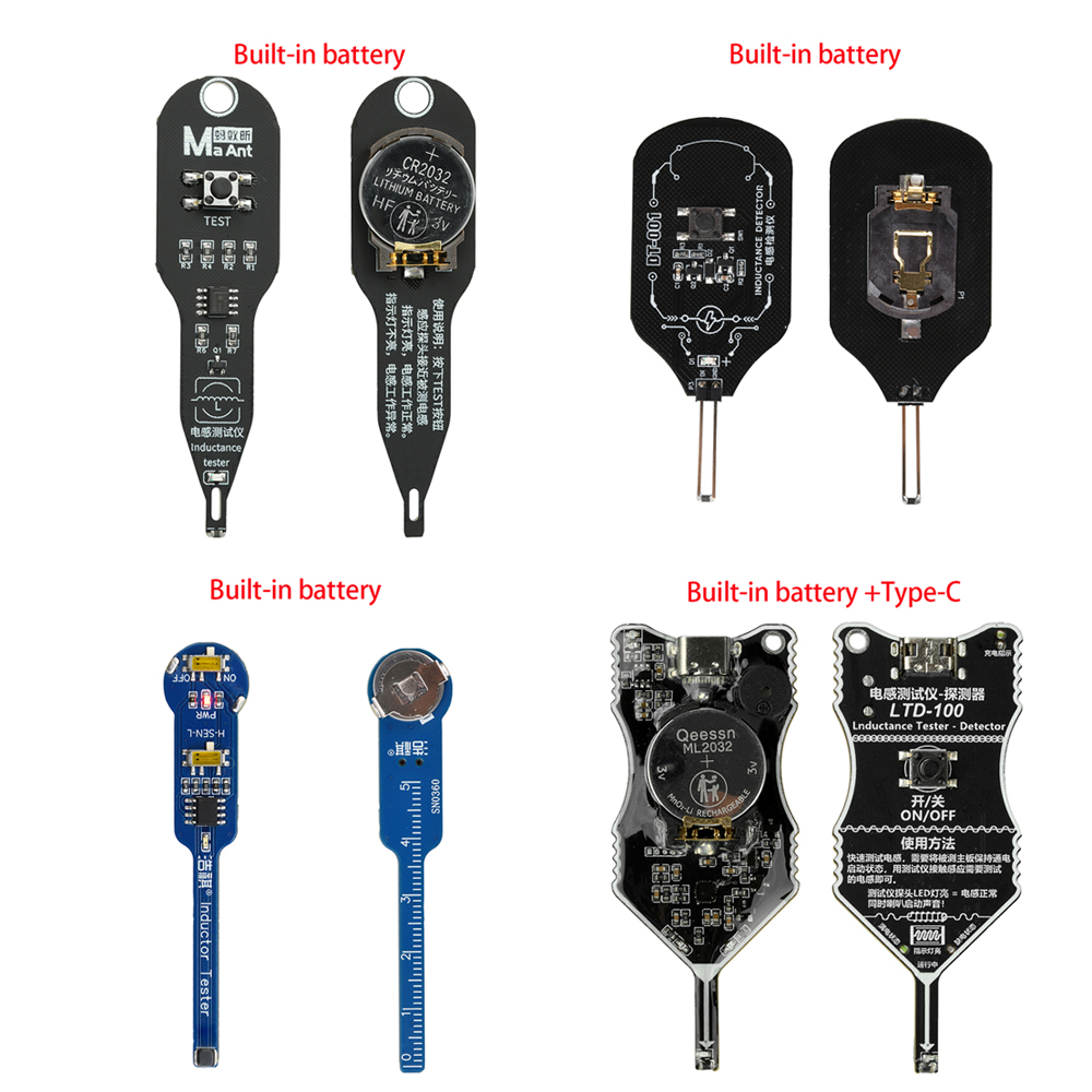Co Detector Plug - Built-in Battery Motherboard Coil Tester Inductor