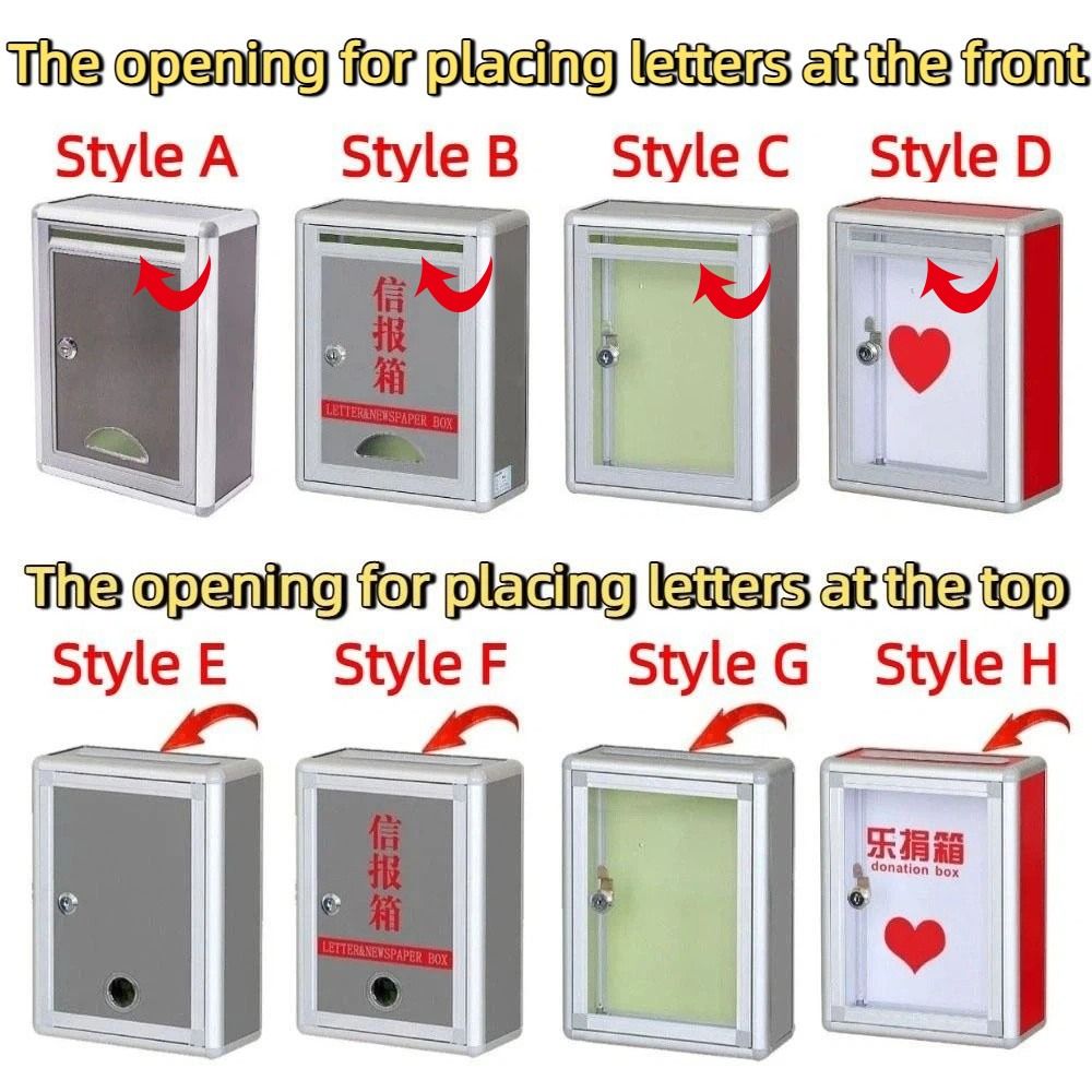 Aluminium Alloy Locking Ballot - Lockbox Key Secure recension och pris