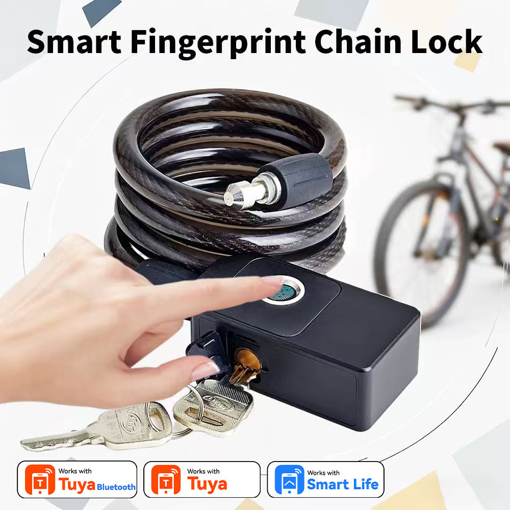 Smart Bluetooth & Fingerprint  - Security Chain Door recension och pris
