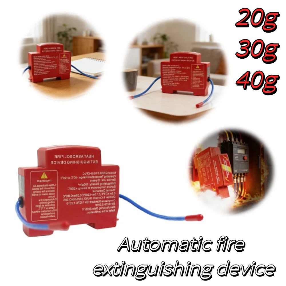 Dual-Line Design Flame Retarda - Fire Extinguisher Small recension och pris