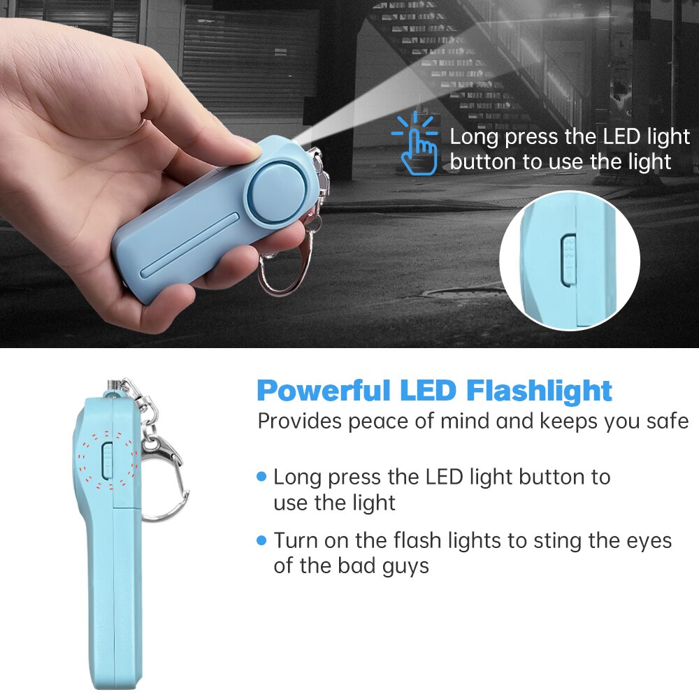 Personal Security Alarm Self D - Personal Alarm Keychain recension och pris