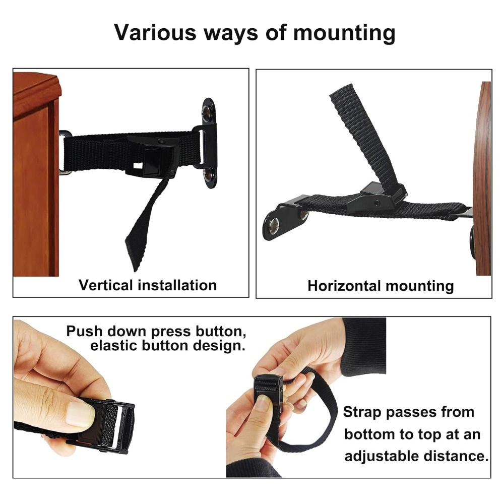 Earthquake Proof Furniture Anc - Earthquake Anchor Strap recension och pris