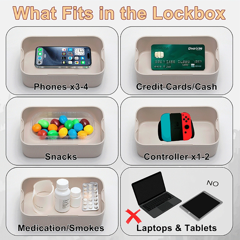 Timer Lock Boxes Electronic Lo - Medicine Cabinet Lock recension och pris