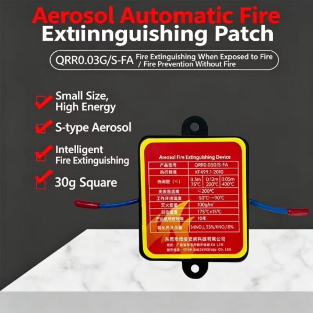 Dual-Line Design Flame Retarda - Fire Extinguisher Small recension och pris