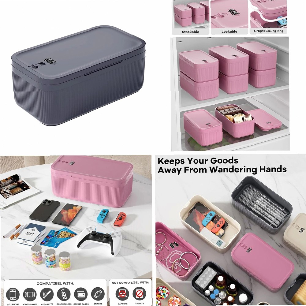 Secure Lock Box for Office Sch - Medicine Cabinet Lock recension och pris