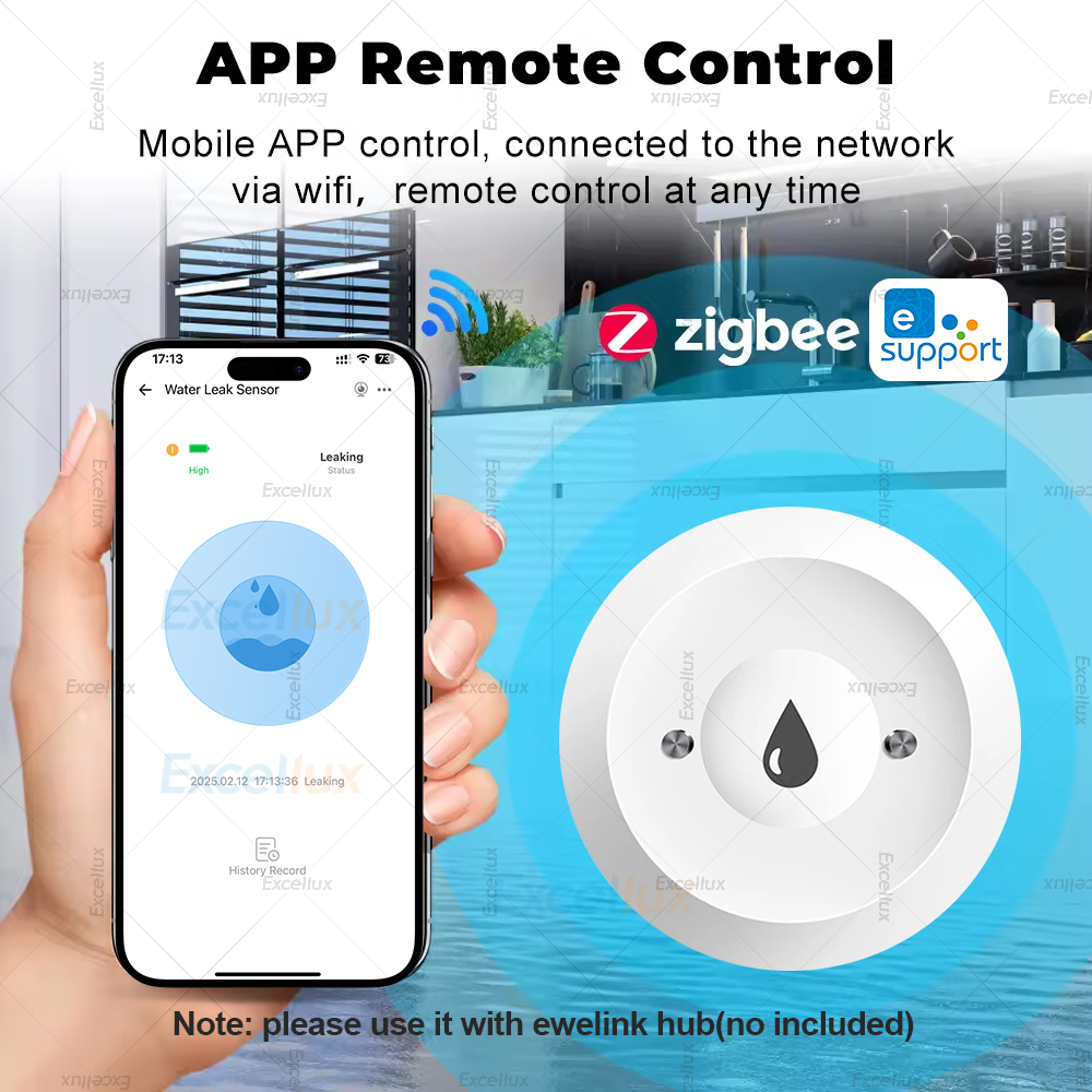 Ewelink Zigbee 3.0 Water Senso - Water Alarm Sensor recension och pris