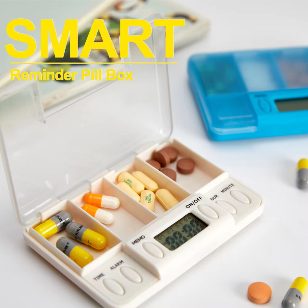 4 Grids Intelligent Reminder P - Medicine Cabinet Lock recension och pris