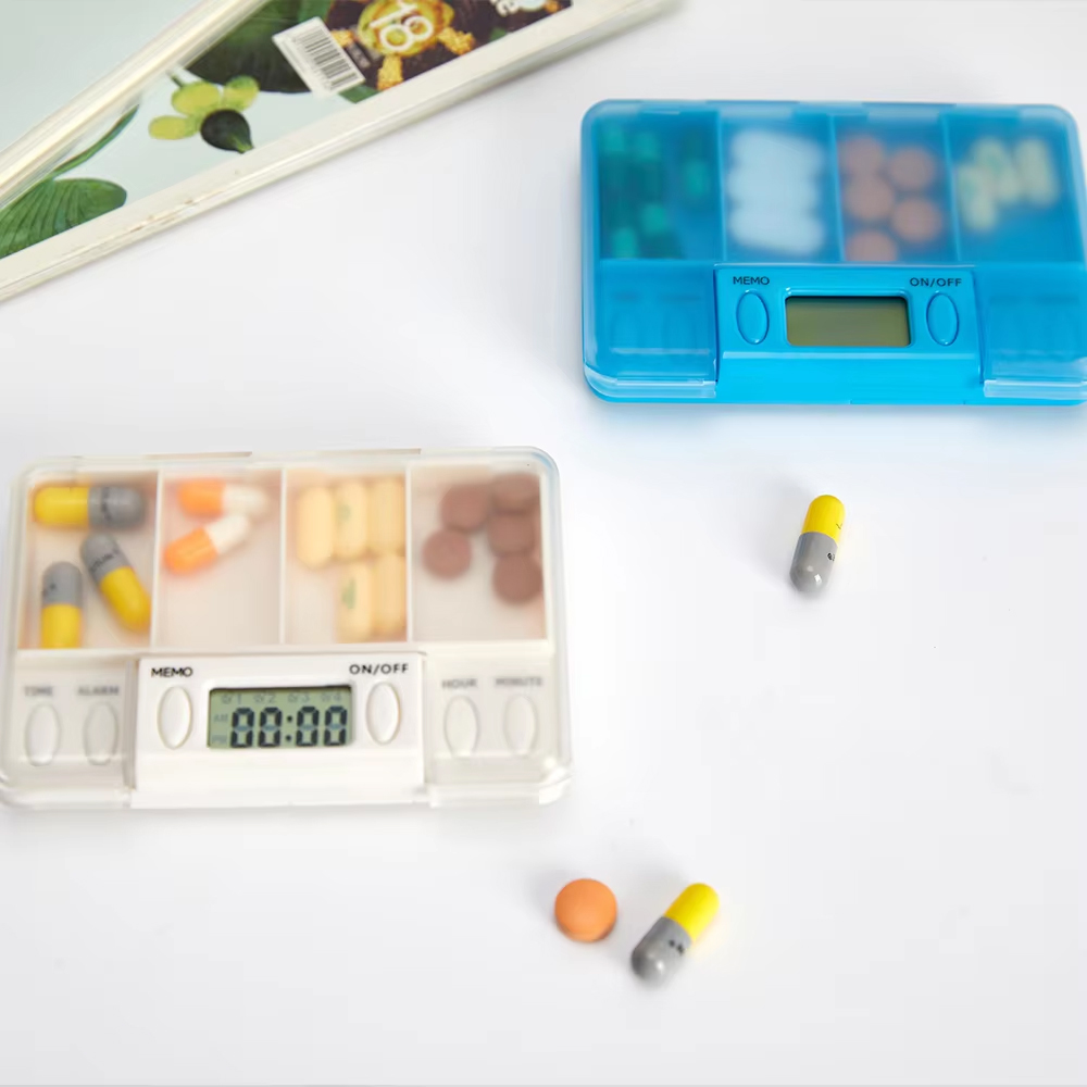 4 Grids Intelligent Reminder P - Medicine Cabinet Lock recension och pris