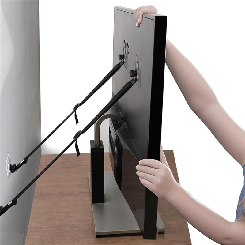 T23C No Drill Adhesive TV Safe - Earthquake Anchor Strap recension och pris