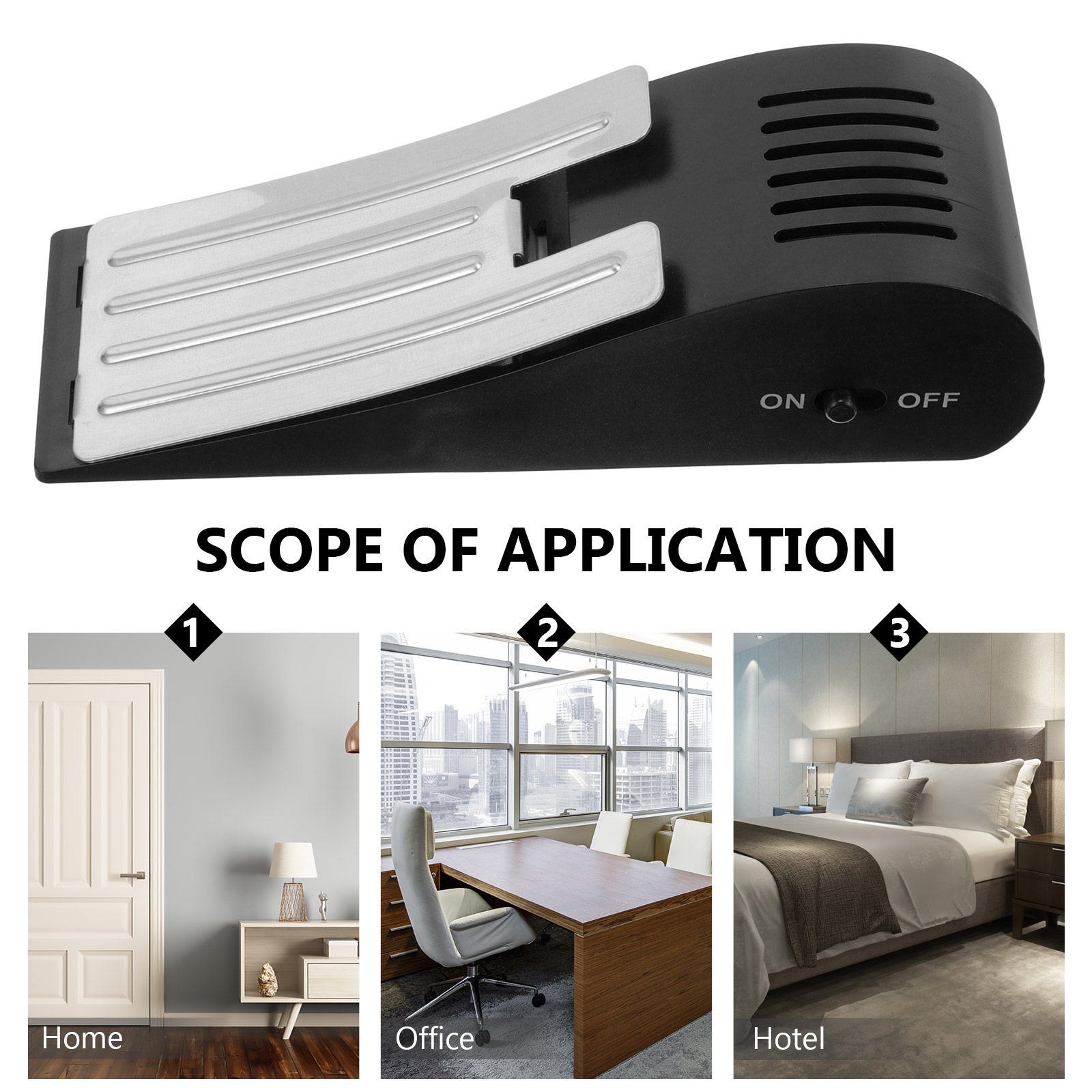 Door Stop Alarm Wedge High Dam - Door Stop Alarm recension och pris