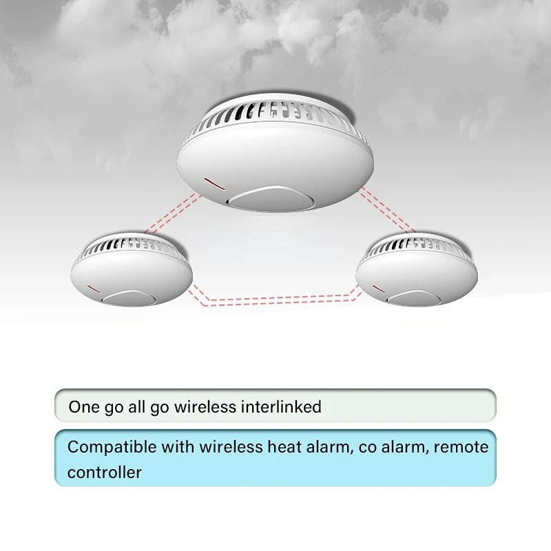 Smart home security alarm syst - Smoke Detector Interconnected recension och pris