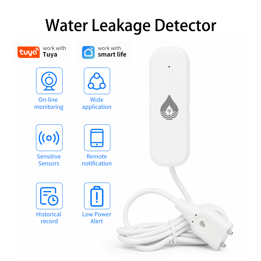 YFK WiFi/Zigbee Water Leakage  - Water Alarm Sensor recension och pris