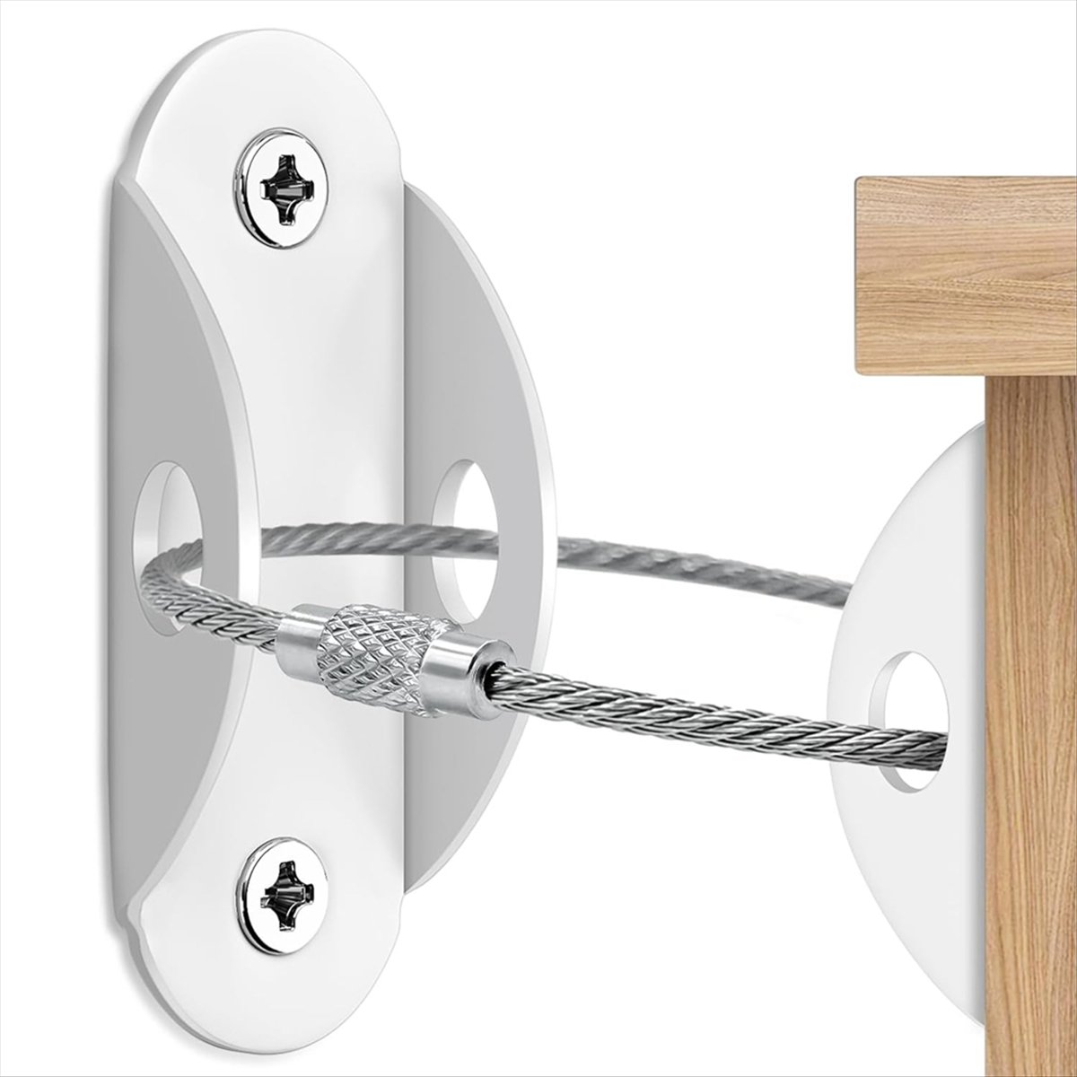 [T28C] Furniture Anchors (6 Pa - Earthquake Anchor Strap recension och pris