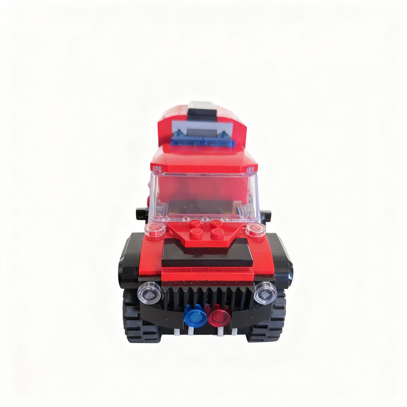 168pcs MOC City Fire Modified  - Fire Extinguisher Small recension och pris