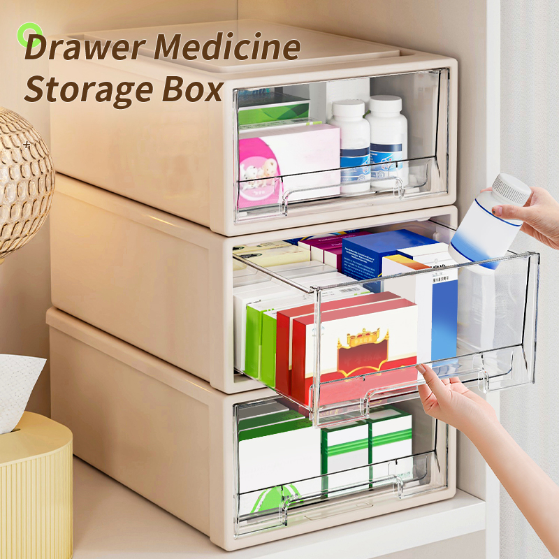 Large Capacity Medicine Organi - Medicine Cabinet Lock recension och pris