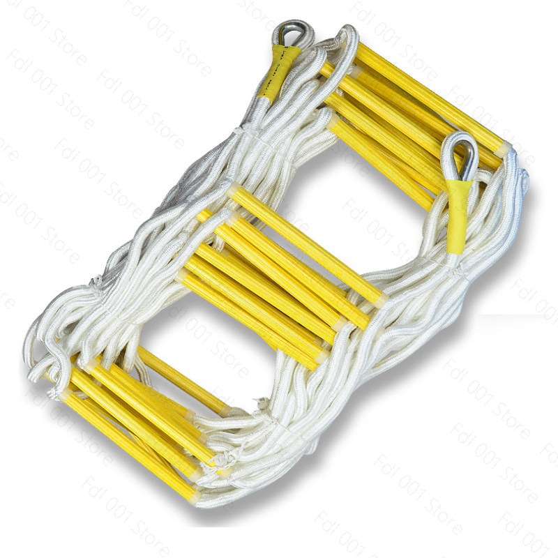 15M Rescue Rope Ladder 3-4th F - Fire Escape Ladder recension och pris