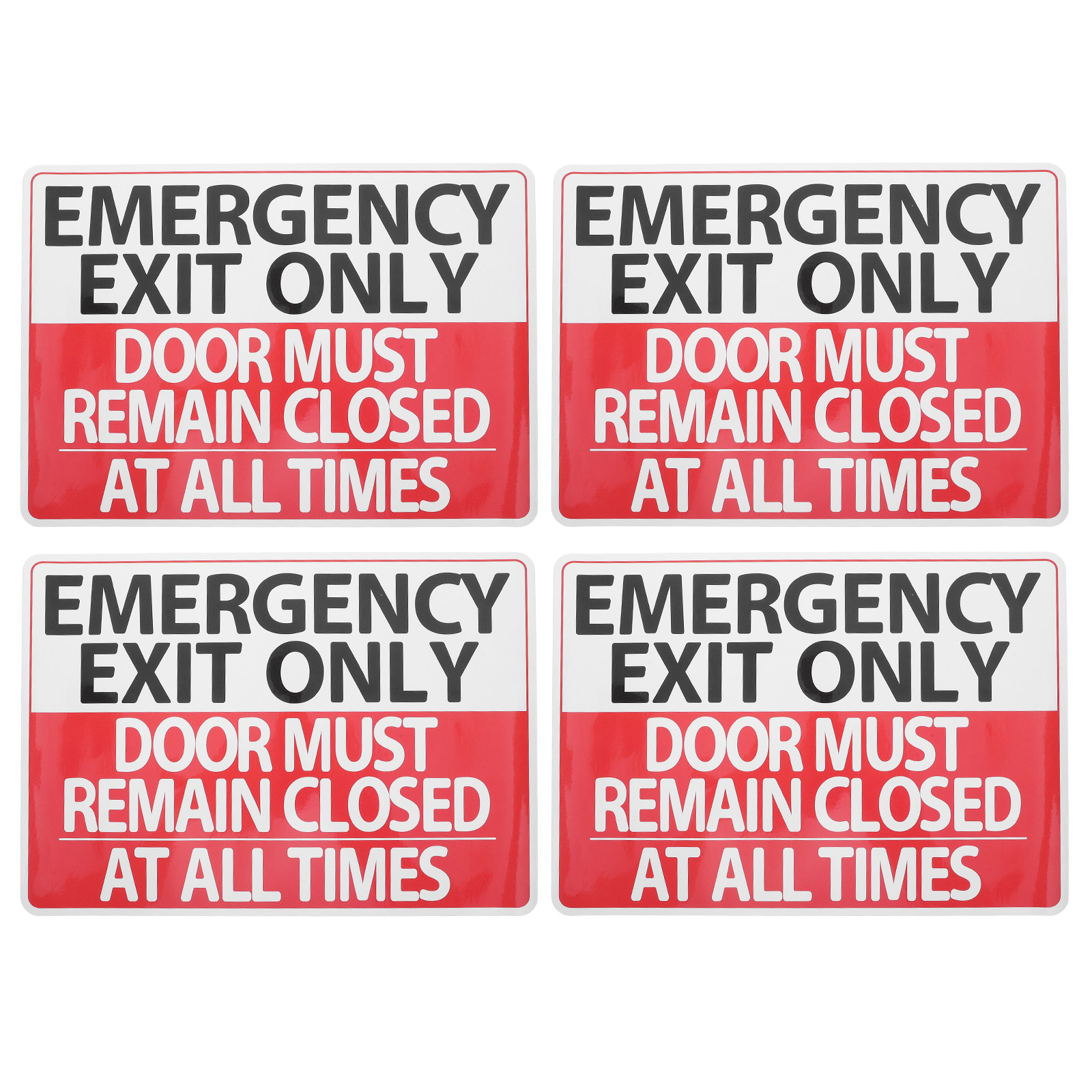 6Pack Emergency Exit Sign Stic - Emergency Exit Sign recension och pris