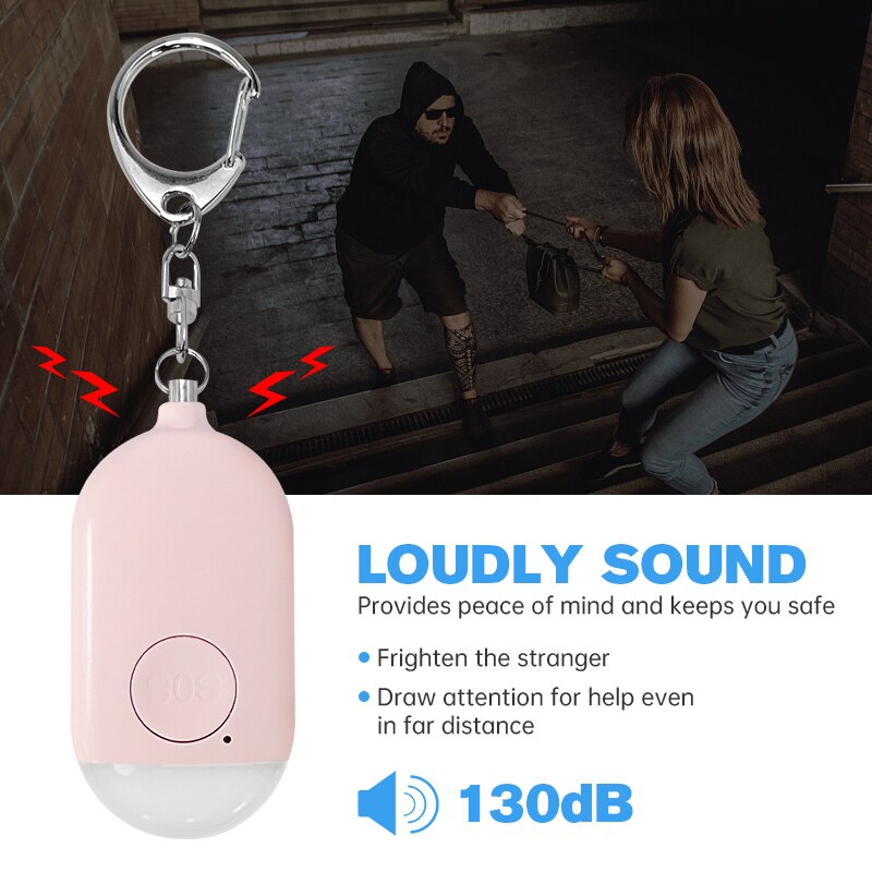 Kids Elderly Women Emergency S - Personal Alarm Keychain recension och pris