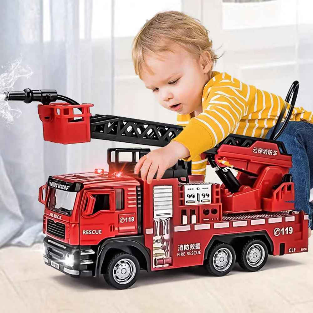 1/32 Fire Engine Car Toy Model - Fire Escape Ladder recension och pris