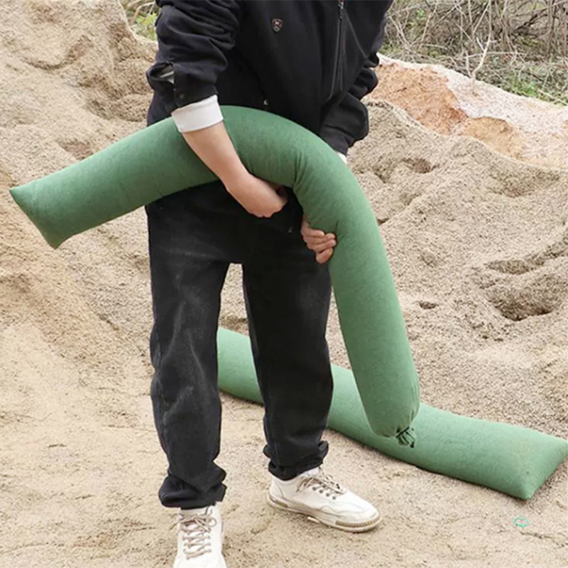 2 Pcs Sandless Sand Bags Anti  - Flood Barrier Bag recension och pris