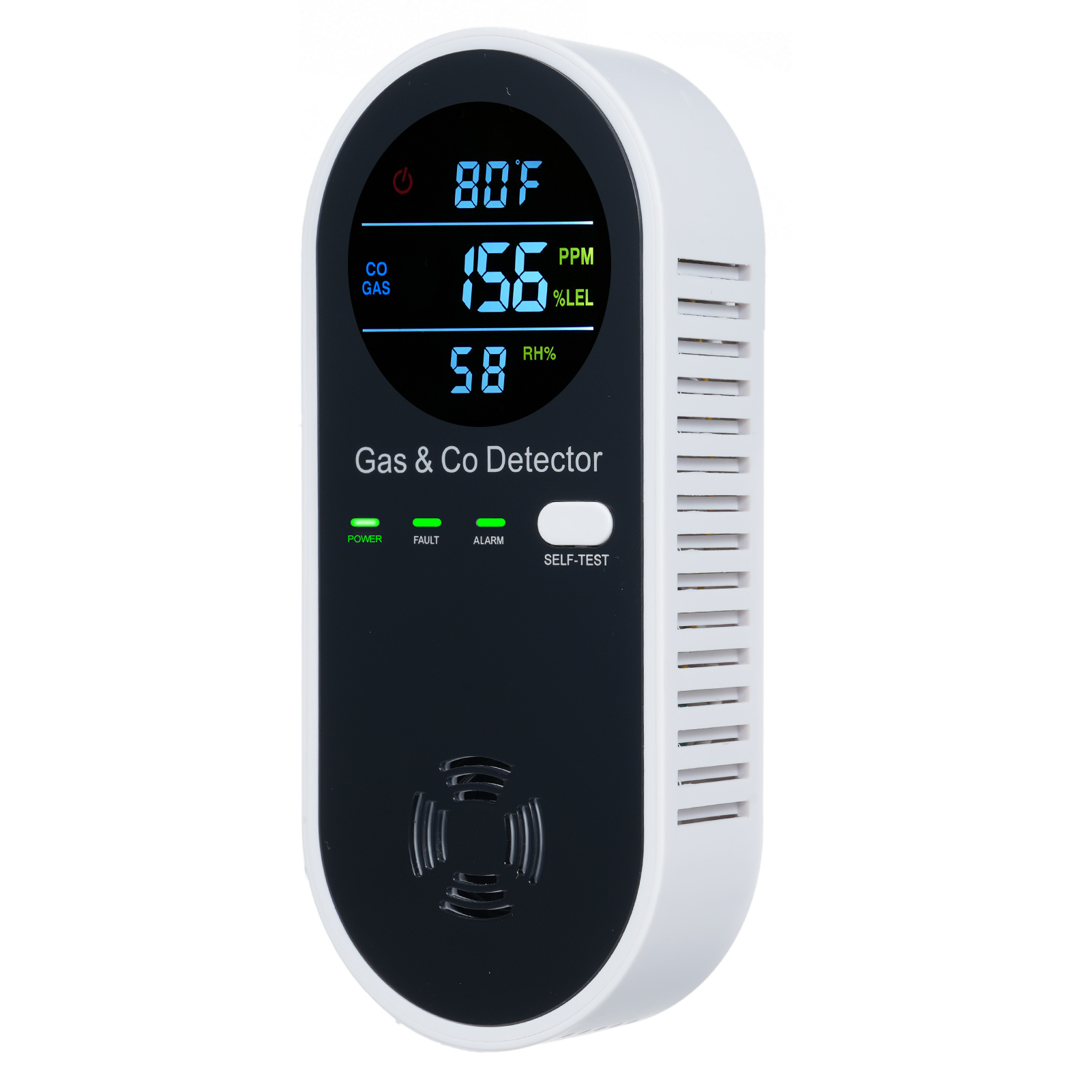 4 in 1 CO Monitor Alarm with L - Co Detector Plug recension och pris