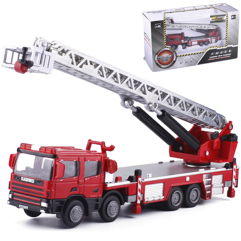 Alloy 1:50 ladder fire engine  - Fire Escape Ladder recension och pris