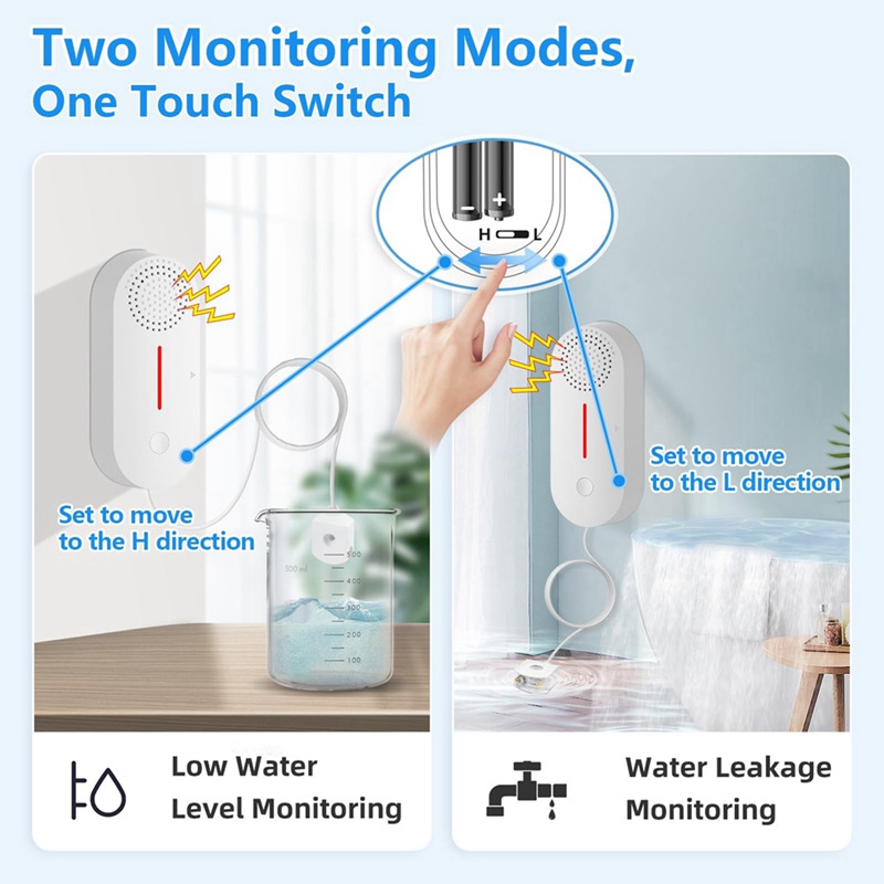 Water Detector Alarm, Smart Wa - Water Alarm Sensor recension och pris