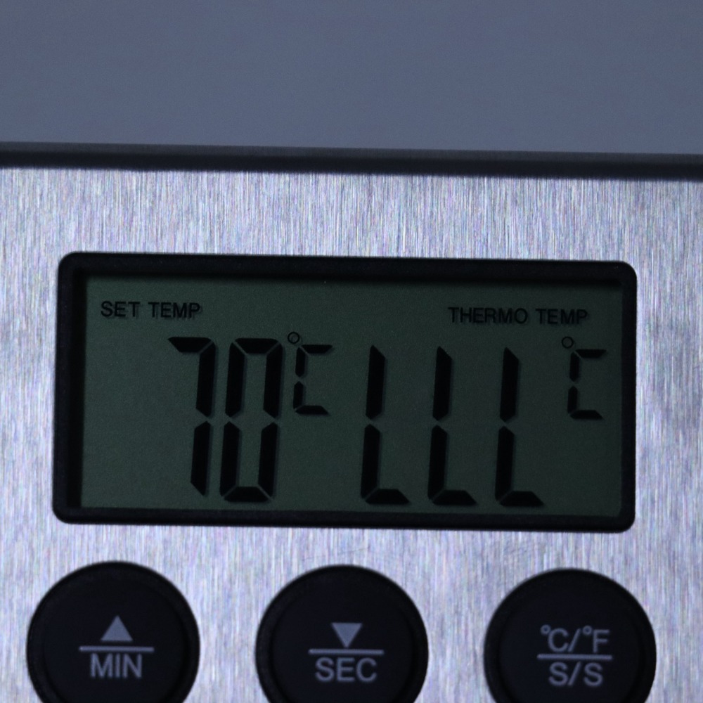 Silver Digital BBQ Meat Thermo - Pool Alarm Float recension och pris