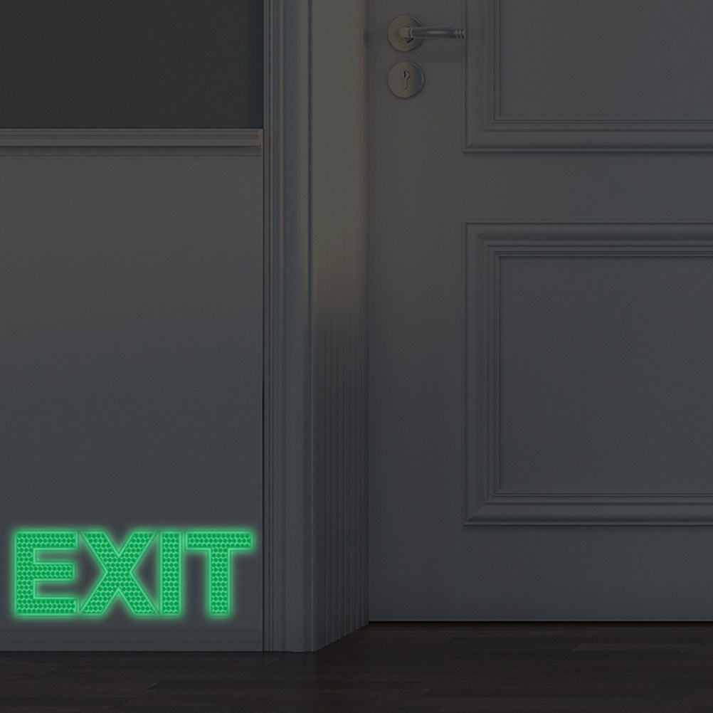 Exit Wall Safety Sticker Nocti - Emergency Exit Sign recension och pris