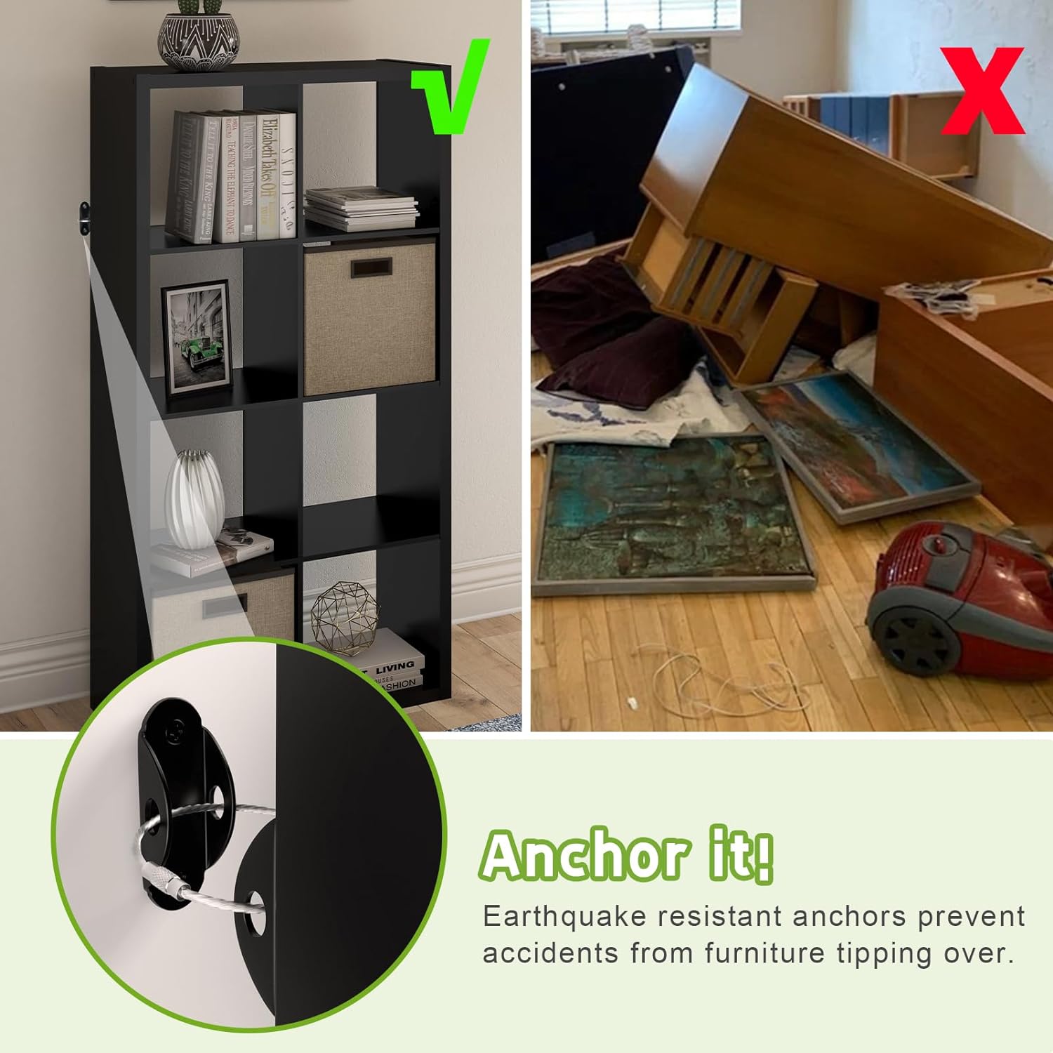 Furniture Anchors Furniture St - Earthquake Anchor Strap recension och pris