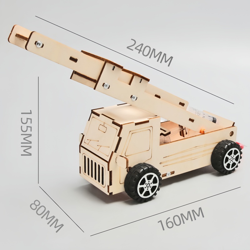 DIY Wood Ladder Fire Truck Mod - Fire Escape Ladder recension och pris