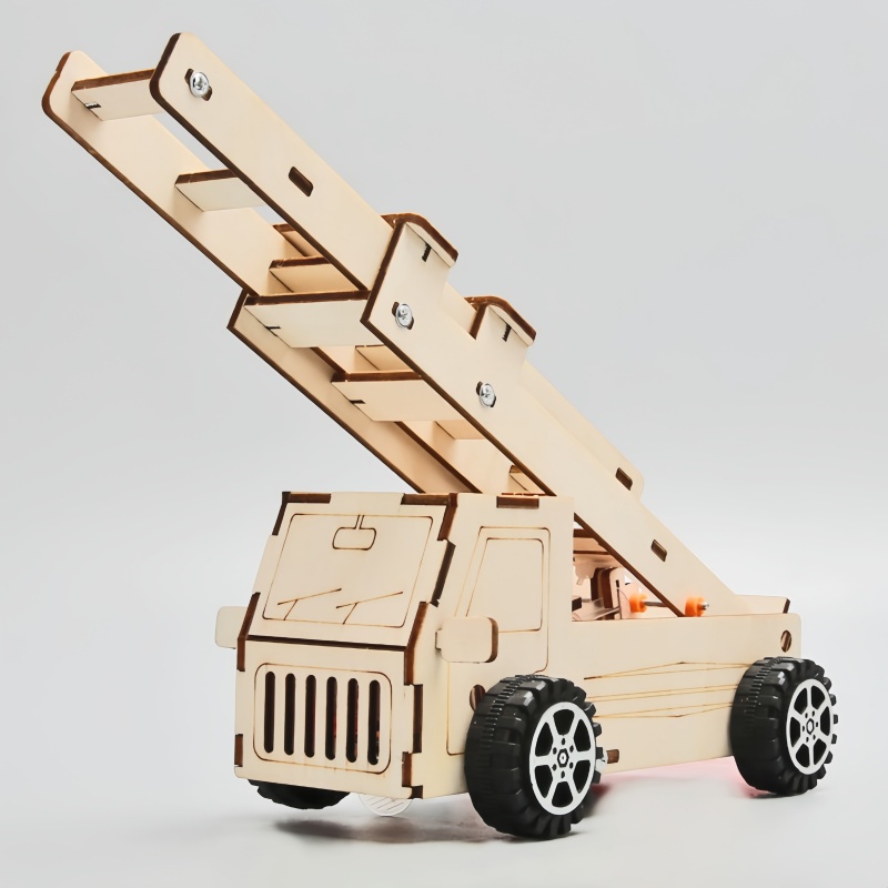 DIY Wood Ladder Fire Truck Mod - Fire Escape Ladder recension och pris