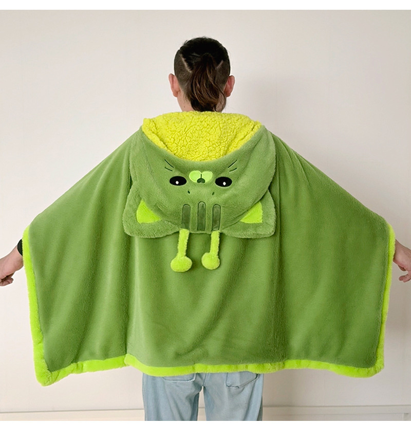 Cartoon Cute Alien Cat Hooded  - Fire Blanket Kitchen recension och pris