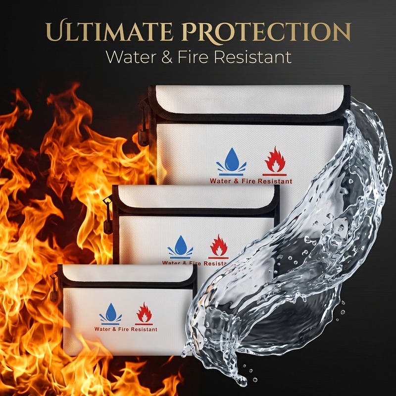 Fireproof & Waterproof Documen - Fire Safe Document recension och pris