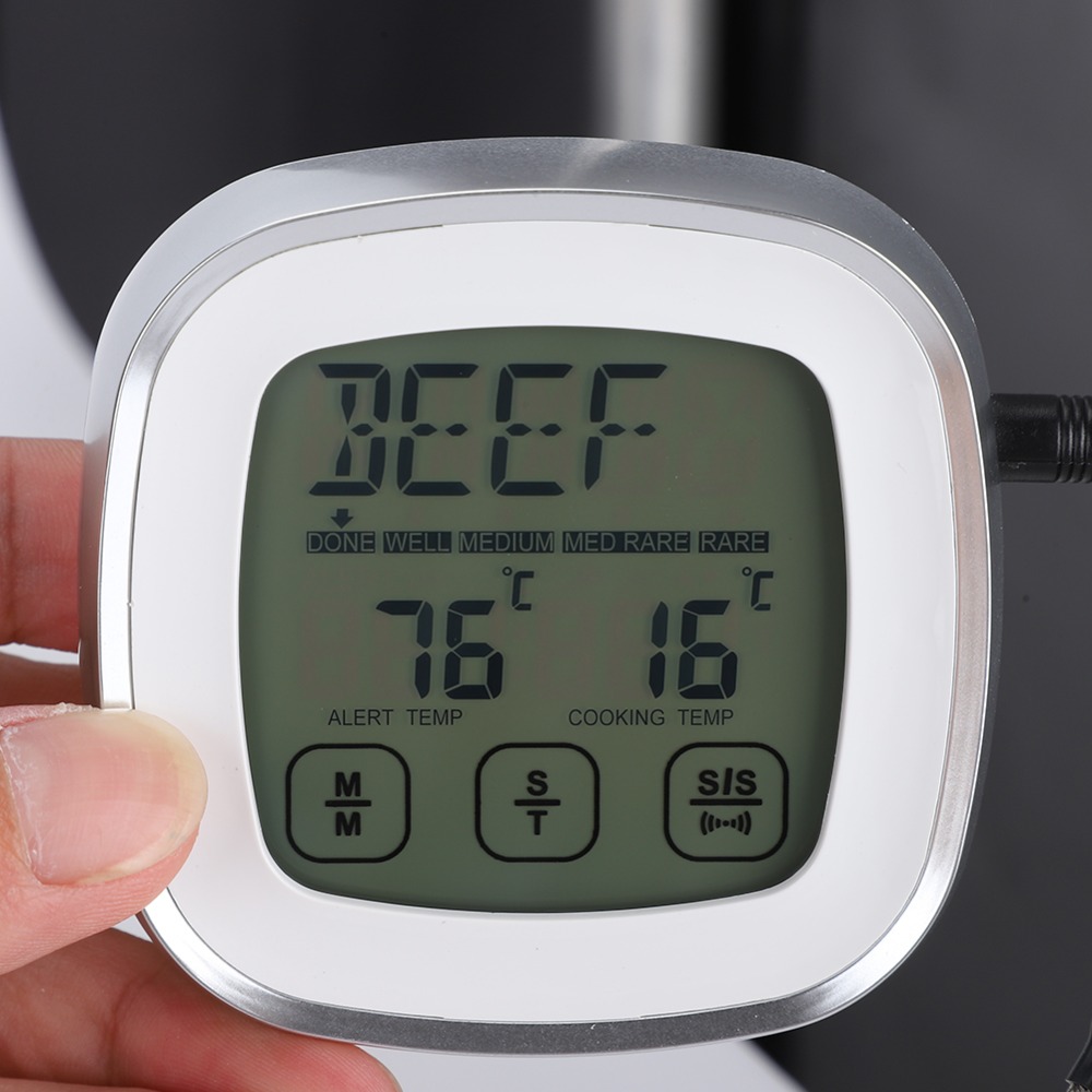 Touch Screen Digital Meat Ther - Pool Alarm Float recension och pris