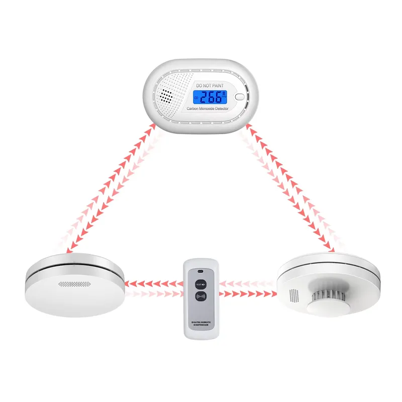 Smoke Alarm and Carbon Monoxid - Smoke Detector Interconnected recension och pris