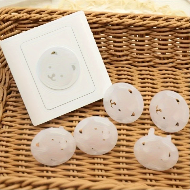 10pcs Bear EU Power Socket Ele - Outlet Cover Baby recension och pris
