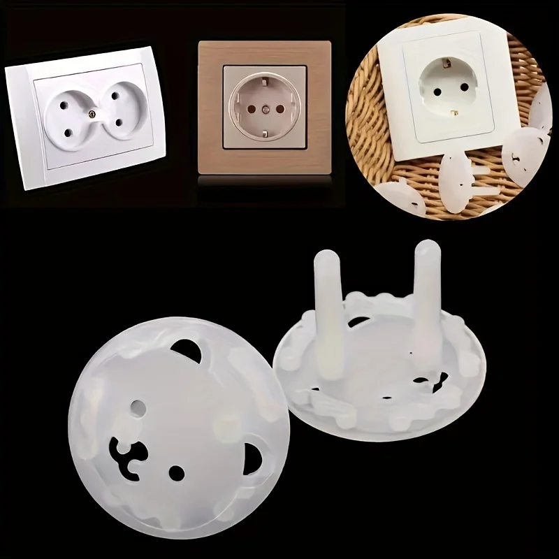 10pcs Bear EU Power Socket Ele - Outlet Cover Baby recension och pris