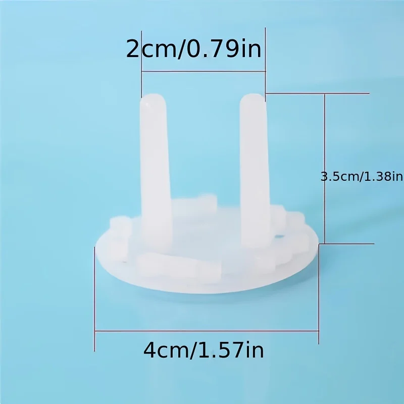 10pcs Bear EU Power Socket Ele - Outlet Cover Baby recension och pris