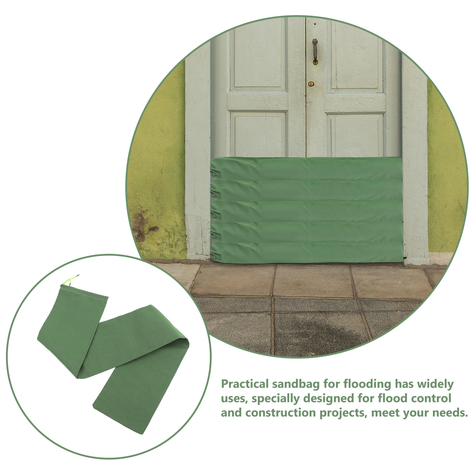 Flooding Sandbag Heavy Duty Ca - Flood Barrier Bag recension och pris