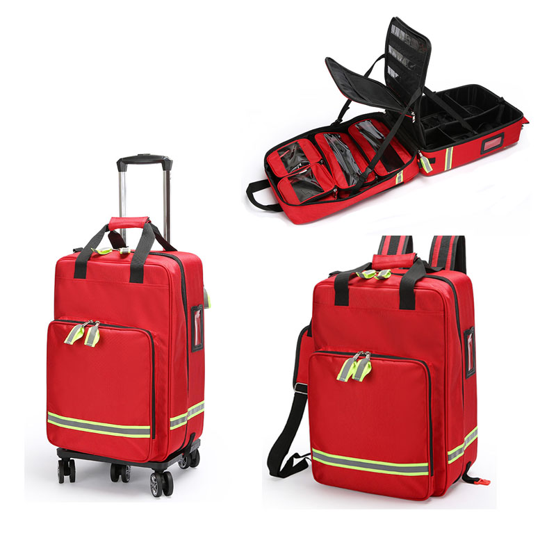 Large Capacity Empty Trolley F - First Aid Bag Kit recension och pris