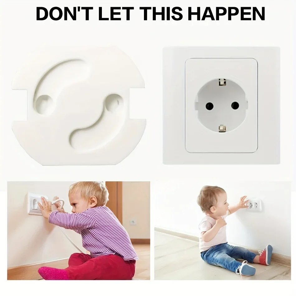 Baby Safety Socket Covers 10pc - Outlet Cover Baby recension och pris