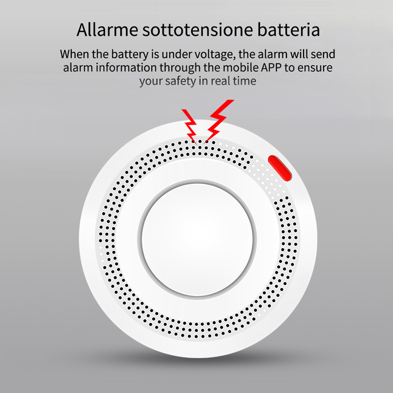 6Pack Tuya WiFi Smart Smoke Se - Smoke Detector Interconnected recension och pris