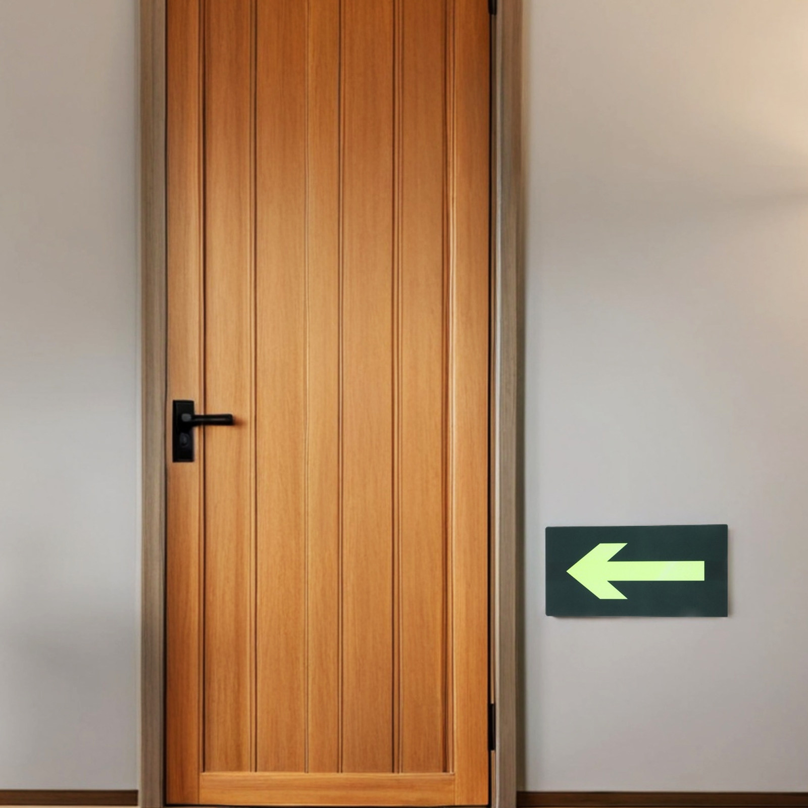 8Pcs Glow in The Dark Waterpro - Emergency Exit Sign recension och pris