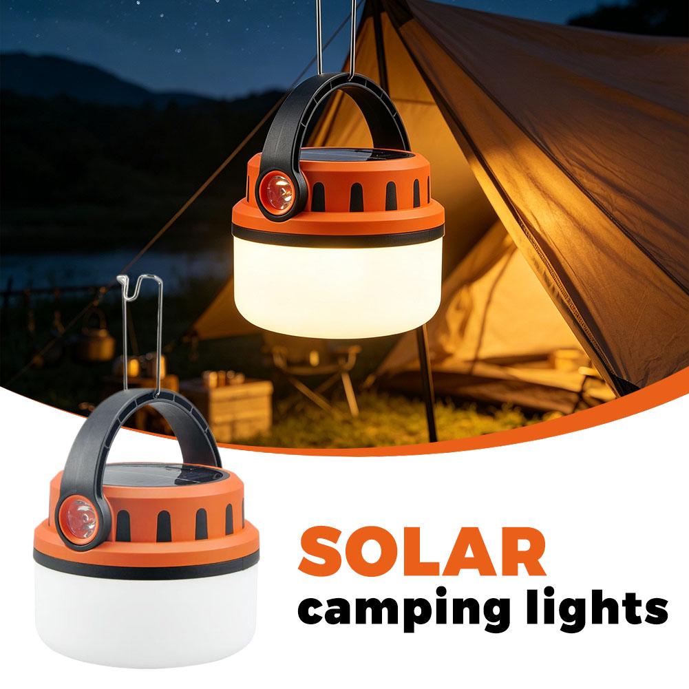 Solar Rechargeable Camping Lan - Power Outage Light recension och pris