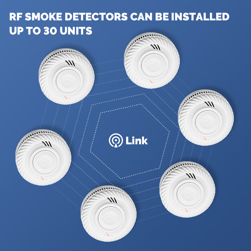 Interconnected Smoke Alarms 10 - Smoke Detector Interconnected recension och pris